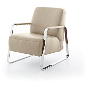 W.SCHILLIG Sessel quadroo 17350 Leder Z73/21 stone