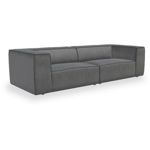 W.SCHILLIG Sofa around-the-block 18050 M100L/R Leder Z69/95 anthracite