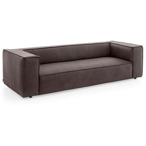 W.SCHILLIG Sofa around-the-block 18050 N100 Leder Z69/54 mocca