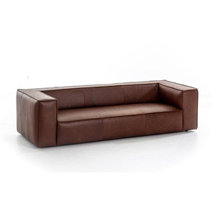 W.SCHILLIG Sofa around-the-block 18050 N100 Leder Z83/54 chocolate