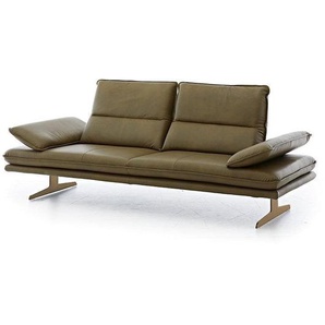 W.SCHILLIG Sofa broadway 16777 NL80 in Leder Z69/36 camouflage