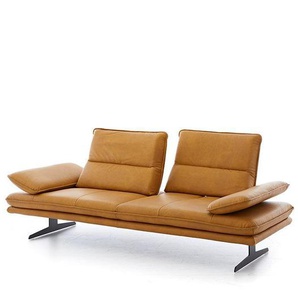 W.SCHILLIG Sofa broadway 16777 NL80 Leder Z69/52 kurkuma