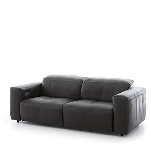 W.SCHILLIG Sofa dwayne 34000 in Leder Z83/95 graphite