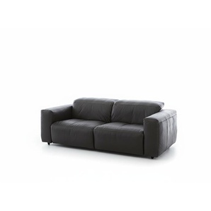 W.SCHILLIG Sofa dwayne 34000 in Leder Z83/95 graphite