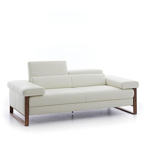W.SCHILLIG Sofa finn 20974 N70 Leder Z59/42 weiss