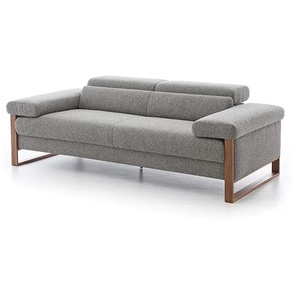 W.SCHILLIG Sofa finn 20974 N70 Stoff S22/23 grey