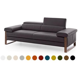 W.SCHILLIG Sofa finn 20974 N80 (B 230 cm) Leder Z73 (Farbe wählbar)
