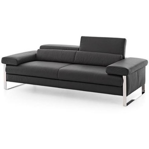 W.SCHILLIG Sofa finn 20974 N80 (B 230 cm) Leder Z73 (Farbe wählbar)