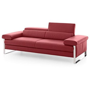 W.SCHILLIG Sofa finn 20974 N80 (B 230 cm) Leder Z73 (Farbe wählbar)