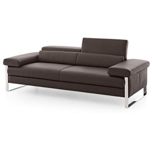W.SCHILLIG Sofa finn 20974 N80 (B 230 cm) Leder Z73 (Farbe wählbar)