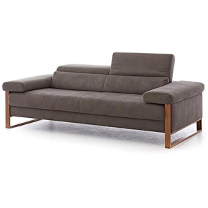 W.SCHILLIG Sofa finn 20974 N80 Stoff S37/56 mocca