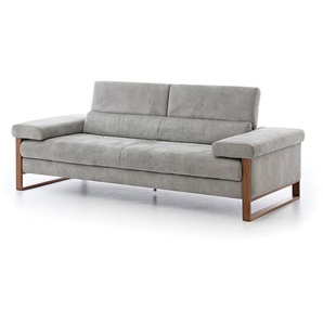 W.SCHILLIG Sofa finn 20974 N80 Stoff V52/21 light grey