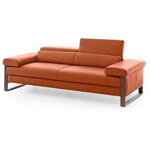 W.SCHILLIG Sofa finn 20974 N90 (B 250cm) Leder Z73 (Farbe wählbar)