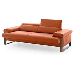 W.SCHILLIG Sofa finn 20974 N90 (B 250cm) Leder Z73 (Farbe wählbar)