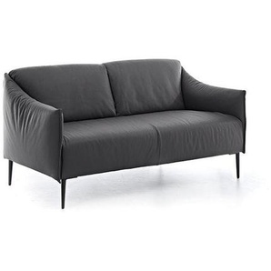W.SCHILLIG Sofa sally 15350 N70 Leder Z59/99 schwarz