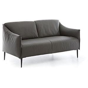 W.SCHILLIG Sofa sally 15350 N70 Leder Z73/95 graphite
