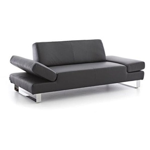 W.SCHILLIG Sofa taboo 22070 NF Leder Z59/99 schwarz