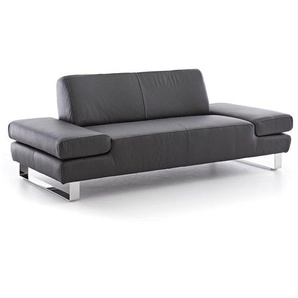 W.SCHILLIG Sofa taboo 22070 NL Leder Z59/99 schwarz