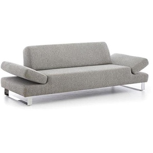 W.SCHILLIG Sofa taboo 22070 PF Stoff S22/22 steel