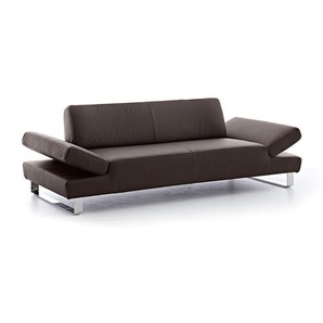 W.SCHILLIG Sofa taboo 22070 PL Leder Z59/54 braun