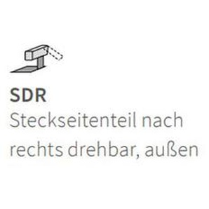 W.SCHILLIG Steckseitenteil für 47001 Leder Z77/25 elephant grey