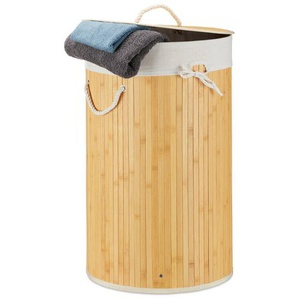Wäschebehälter aus Bambus