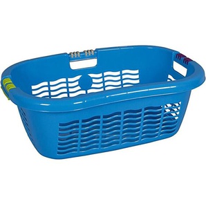 Wäschekorb Ergo mit Softgriff 65 l 65x45x25cm blau