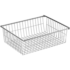 Wäschekorb für Jutzler-Schränke, chromfarbig, Breite 43 cm
