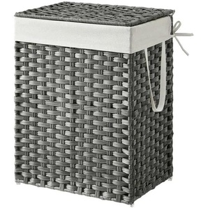 Wäschekorb - grau - Polyester - 60 cm - 46 cm | Möbel Kraft