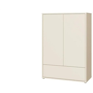 Wäscheschrank  Bolognano ¦ beige ¦ Maße (cm): B: 94,5 H: 134,3 T: 41.5