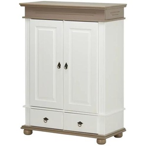 Wäscheschrank Massetto | weiß | 101 cm | 136 cm | cm 46,0 |