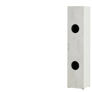 Wäscheschrank  Multiraumkonzept ¦ weiß ¦ Maße (cm): B: 40 H: 185 T: 40.0