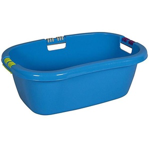 Wäschewanne Ergo mit Softgriff 65 l 65x45x25cm blau