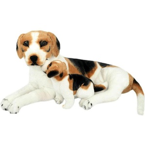 Wagner Beagle mit Baby 85 cm (1006)