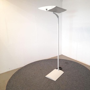 Waldmann Stehlampe / Deckenfluter, weiß, dimmbar gebraucht