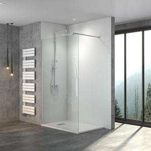Walk In Duschwand Duschkabine 8 mm Sicherheitsglas mit Nano Beschichtung Dusche BxH 80x195 cm - Witen&nock