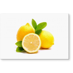 Küchenrückwand WALL-ART Spritzschutz Lemons Zitrone Spritzschutzwände Gr. B/H: 100 cmx70 cm, gelb Küchenrückwand Küchendekoration Spritzschutzwände