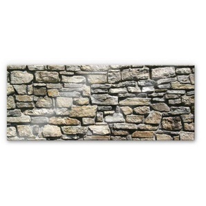 Wall-Art Küchenrückwand Steinoptik 3D Natursteinmauer, (Set, 1-tlg), Herd Waschbecken Wandschutz