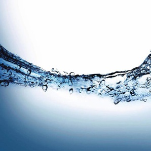 Vliestapete WALL-ART Water Flow Tapeten Gr. B/L: 3,84 m x 2,6 m, weiß Vliestapeten