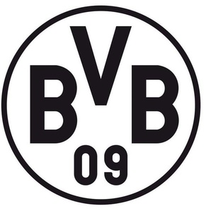 Wall-Art Wandtattoo BVB Borussia Schriftzug mit Logo (1 St), selbstklebend, entfernbar
