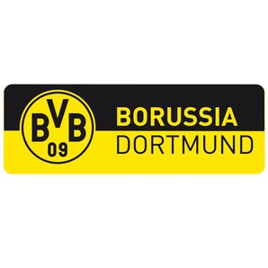 Wandtattoo WALL-ART BVB Schriftzug Banner Wandtattoos Gr. B/H/T: 200 cm x 66 cm x 0,1 cm, gelb Wandtattoo Wandtattoos Fußball