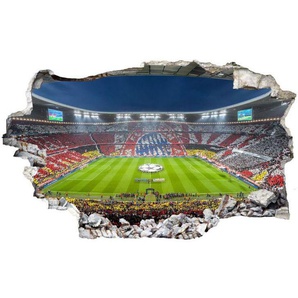 Wall-Art Wandtattoo FCB Stadion Immer weiter (1 St), selbstklebend, entfernbar