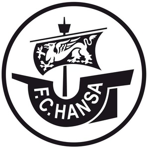 Wall-Art Wandtattoo Fußball Hansa Rostock Logo (1 St), selbstklebend, entfernbar