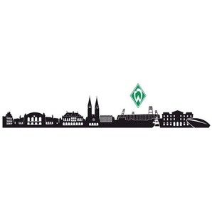 Wandtattoo WALL-ART Fußball Werder Bremen Logo Wandtattoos Gr. B/H/T: 200 cm x 31 cm x 0,1 cm, bunt Bundesliga-Fanshop Wandtattoos
