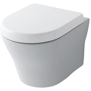Wand-WC mh tief, randlos weiß Tornado Flush