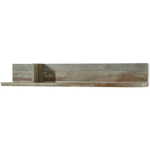 Wandboard - holzfarben - Materialmix - 130 cm - 20 cm - 22 cm | Möbel Kraft
