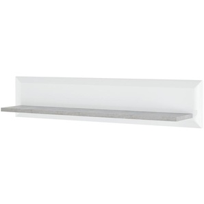 Wandboard  Puro - weiß - Materialmix - 125 cm - 25 cm - 21 cm | Möbel Kraft