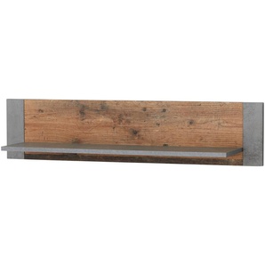 Wandboard  Quebec ¦ grau ¦ Maße (cm): B: 96 H: 22 T: 22.0