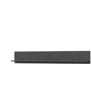 Wandboard  Bardenas ¦ schwarz ¦ Maße (cm): B: 140 H: 20