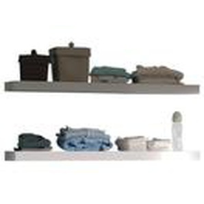 Wandboard-Set Robin Weiß 100x5x24 cm